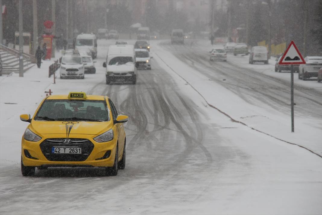 Meteoroloji Konya tahminlerini güncelledi! Yeni haftada kar ve yağmur var 4